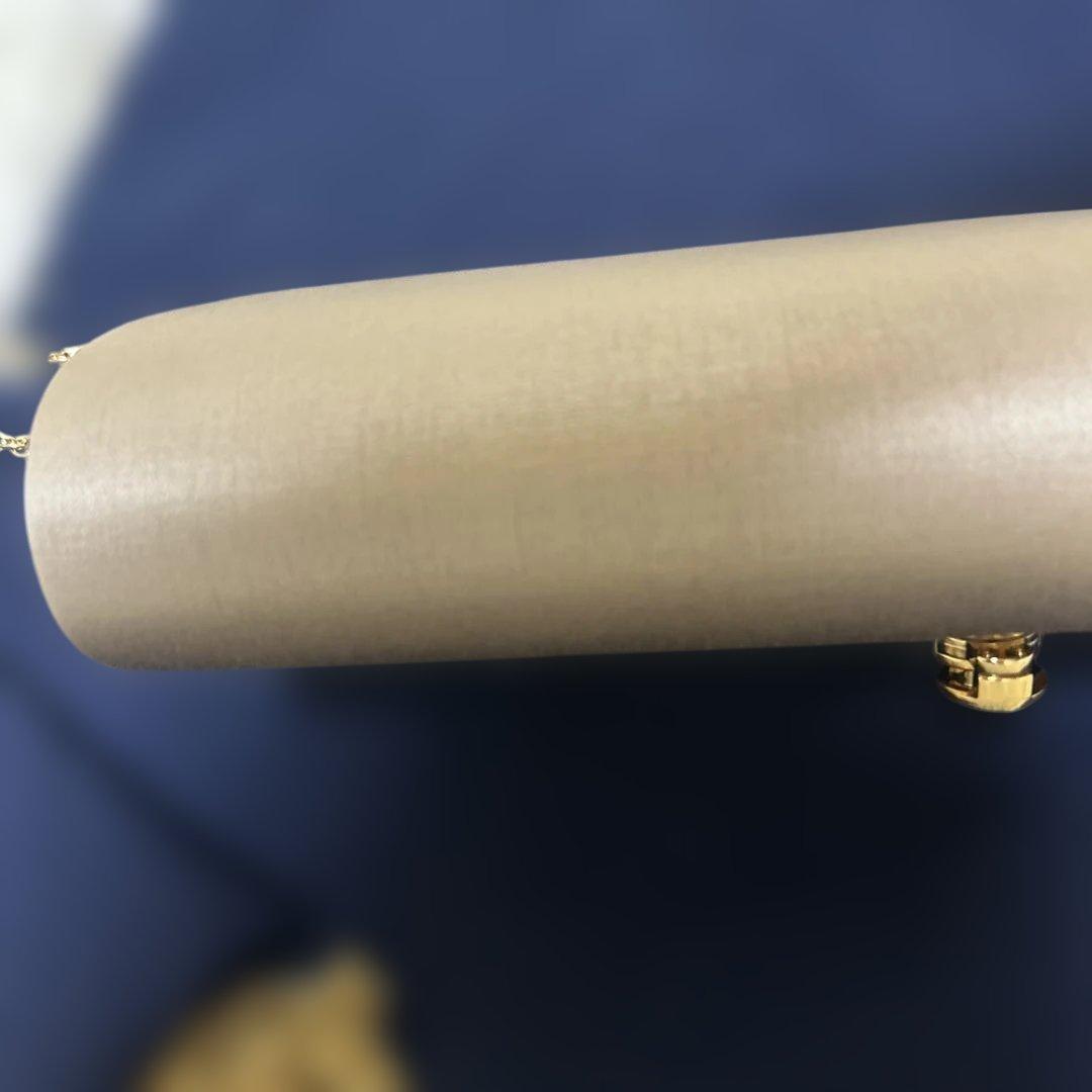 【未使用級】現行　岩佐（SHINCA）　メロウ　サンドベージュ　パーティーバッグ