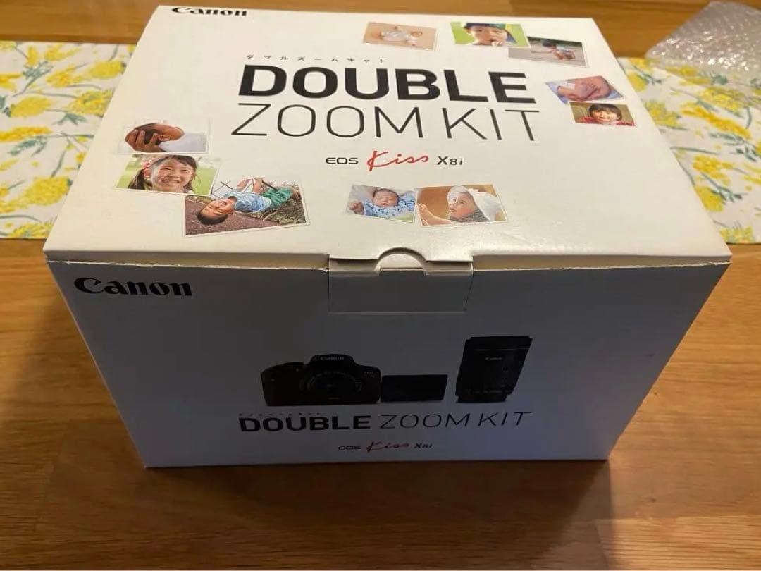 Canon kiss x8i ダブルレンズセット +追加レンズ