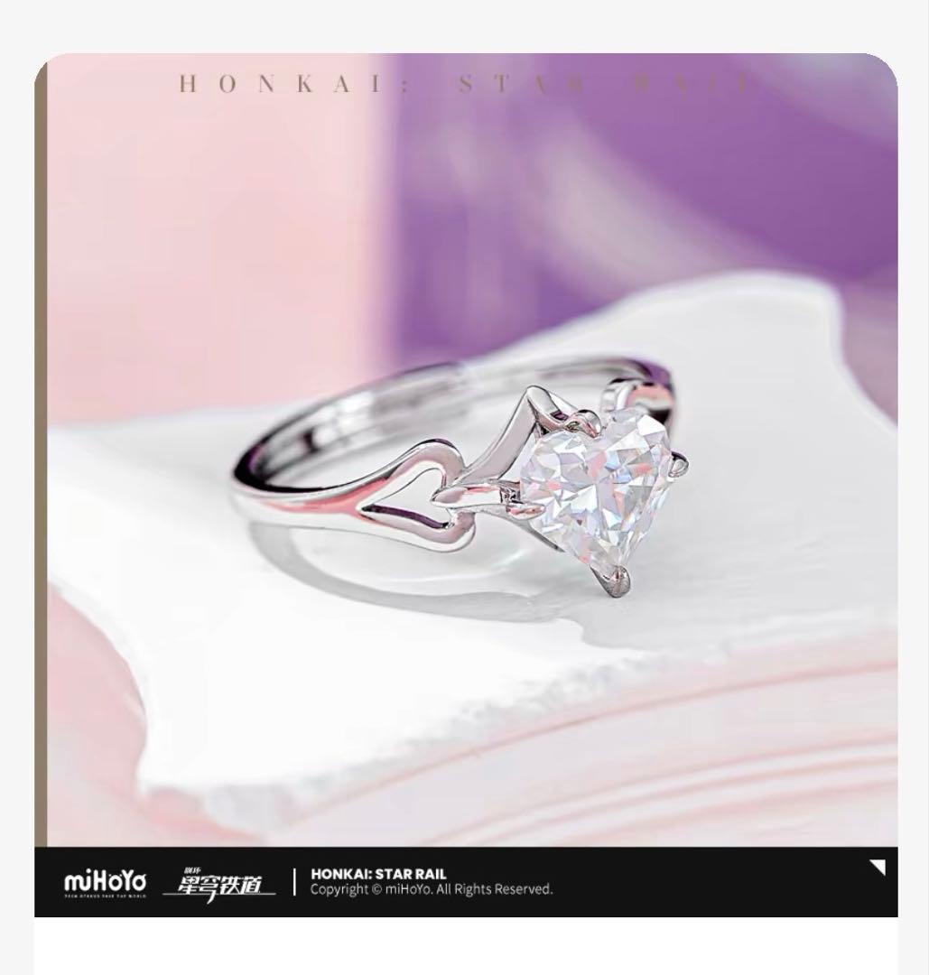 キュレネ 指輪　崩壊スターレイル　銀925