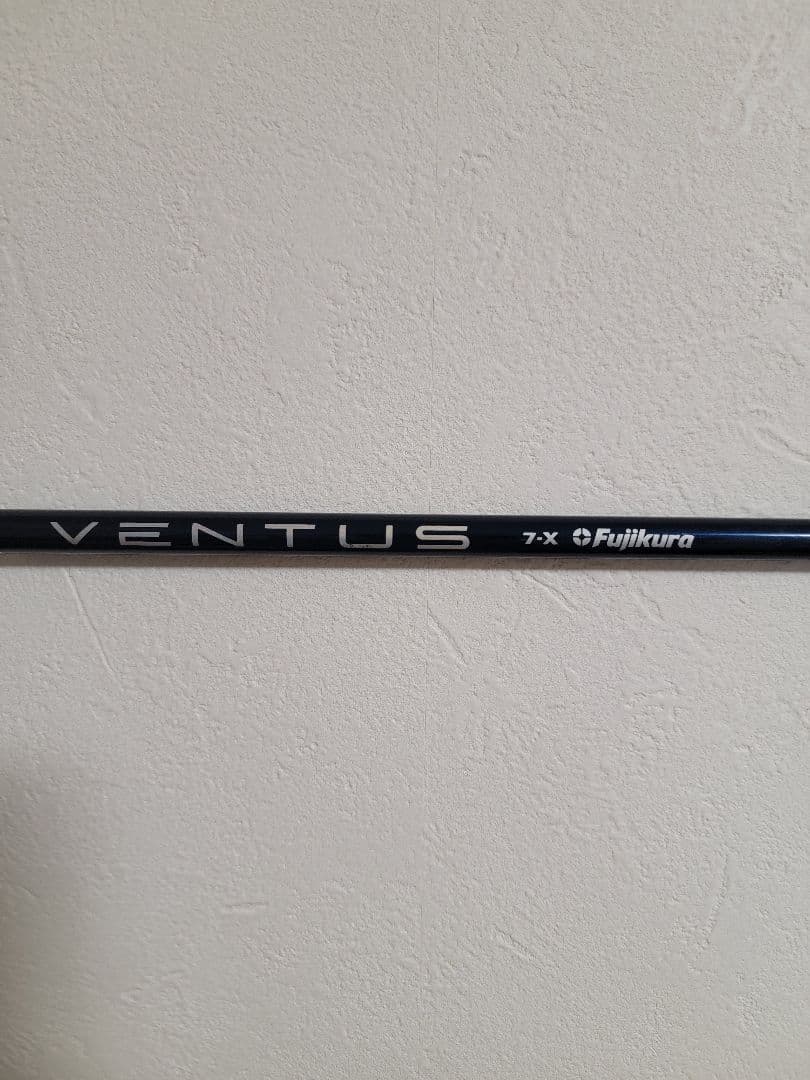 ベンタスブルー7Xテーラーメイドスリーブ装着