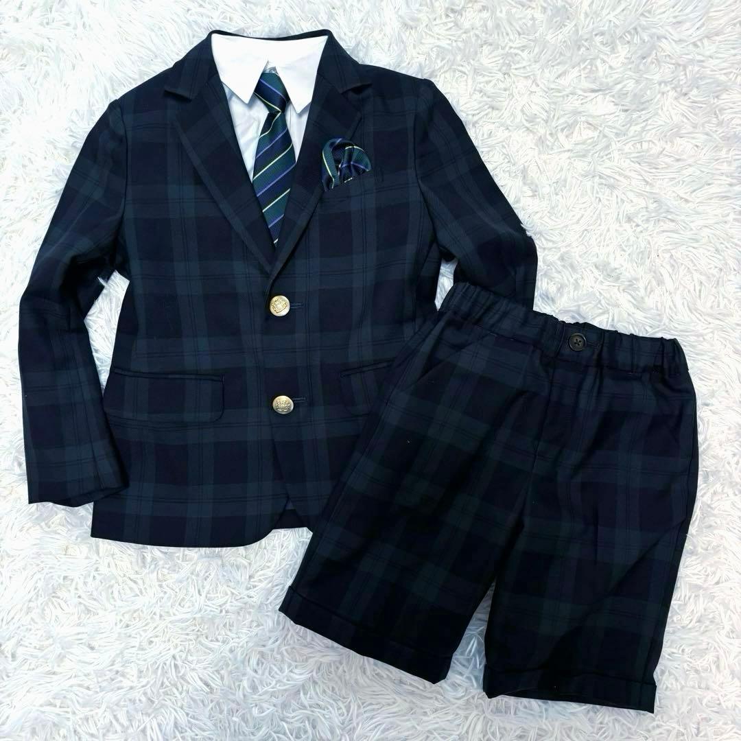 ユナイテッドアローズ グリーンレーベル スーツ セットアップ ブラックウォッチ