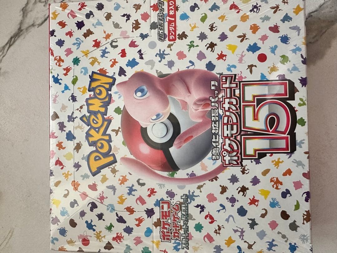 ポケモンカード151 Box 新品未使用 シュリンク付き
