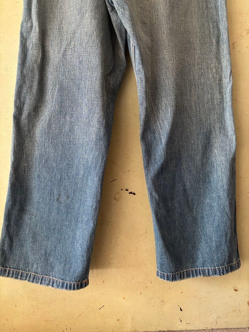 パンツ BOWWOW LAPD PRISONER DENIM PANTS AGED L