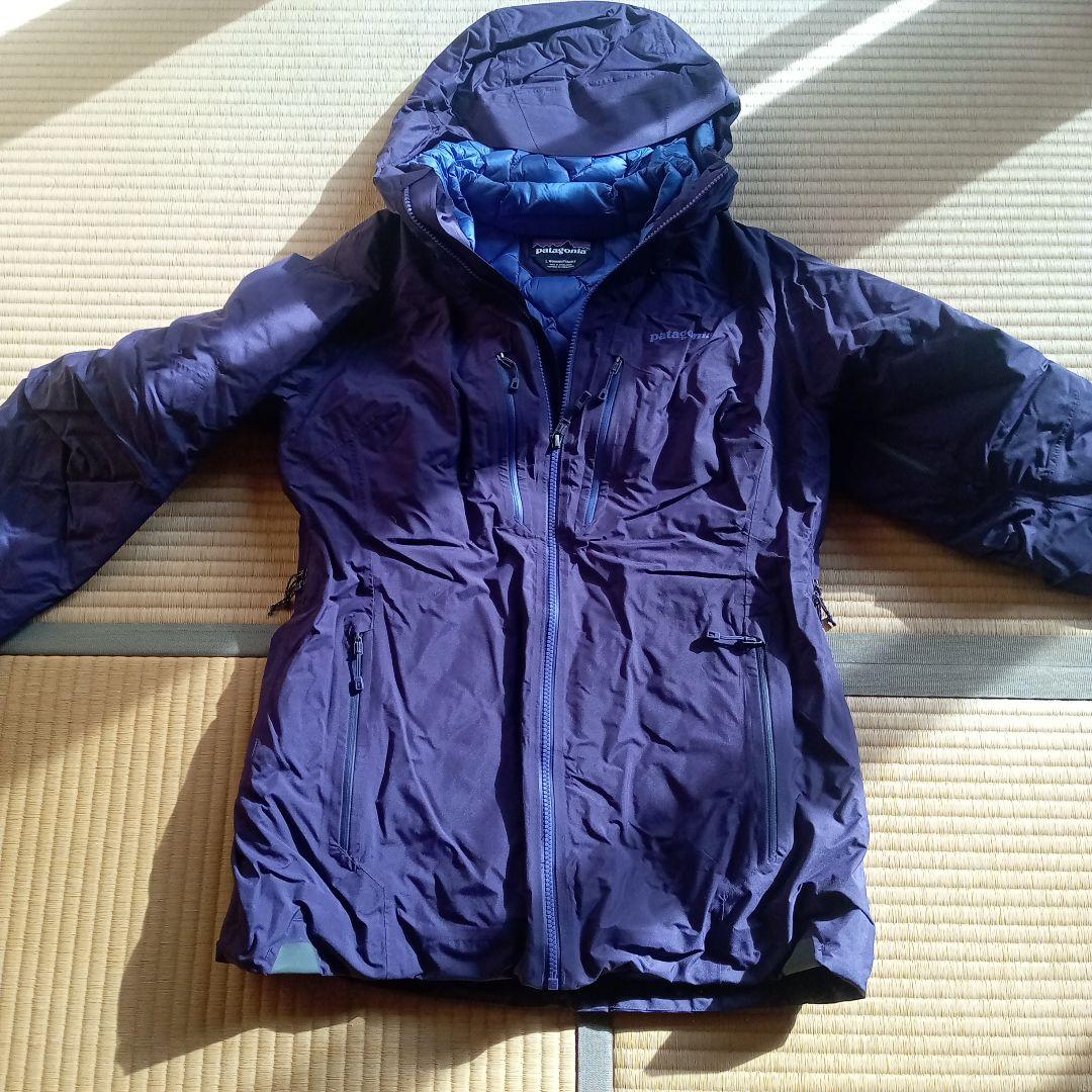 [超美品]パタゴニア フード付きダウンジャケット 紫
