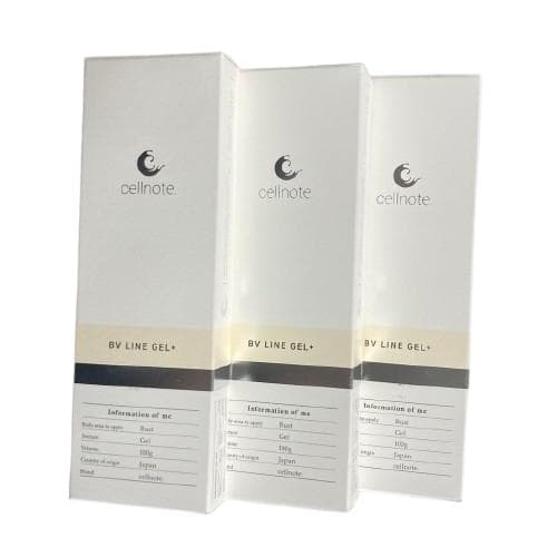cellnote BV LINE GEL+ ボディクリーム＜100ｇ＞３個セット