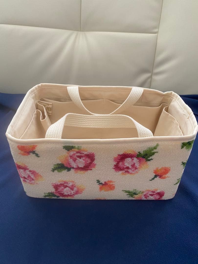 フェイラー　ベッドサイドバスケット　2本手