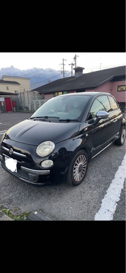 フィアット500 1.2ラウンジ検8年7月　機関良好