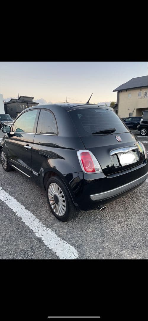 フィアット500 1.2ラウンジ検8年7月　機関良好