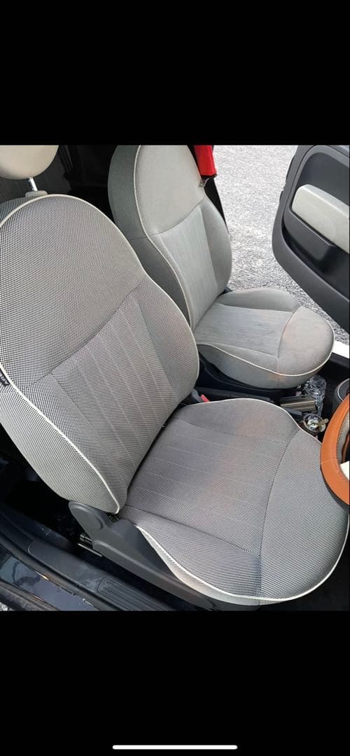 フィアット500 1.2ラウンジ検8年7月　機関良好