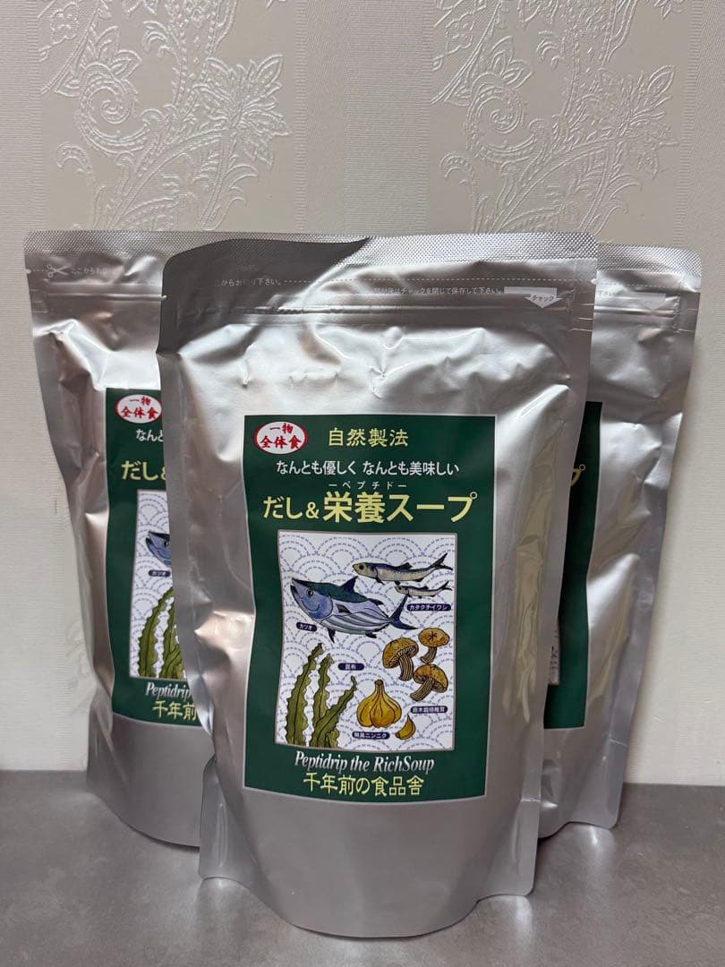 千年前の食品舎　だし＆栄養スープ　 500g 3袋
