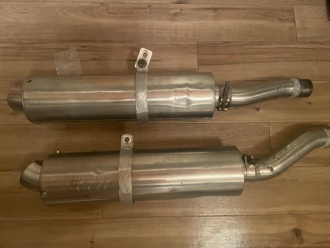 zzr400 N型　スリップオン　スーパートラップマフラー
