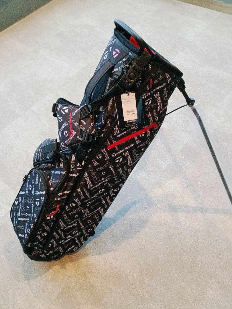 【新品】TaylorMade キャディバッグ スタンド式