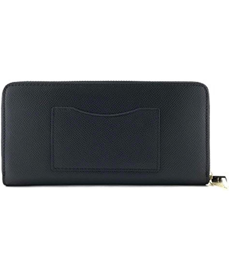 新品✨ COACH 長財布 ブラック×シルバー 本革 大容量 メンズ レディース