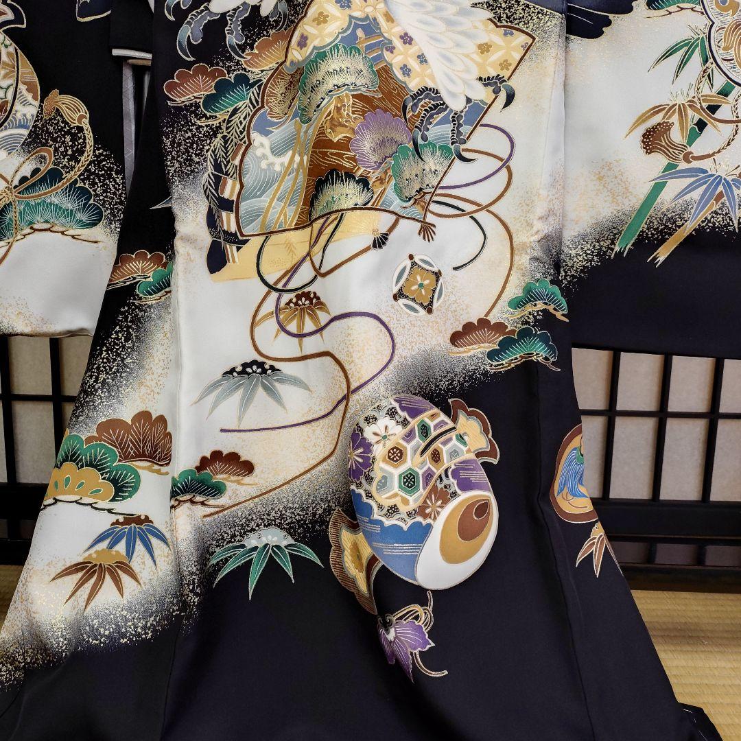 おしゃれで粋な男宮参り着物在庫処分08