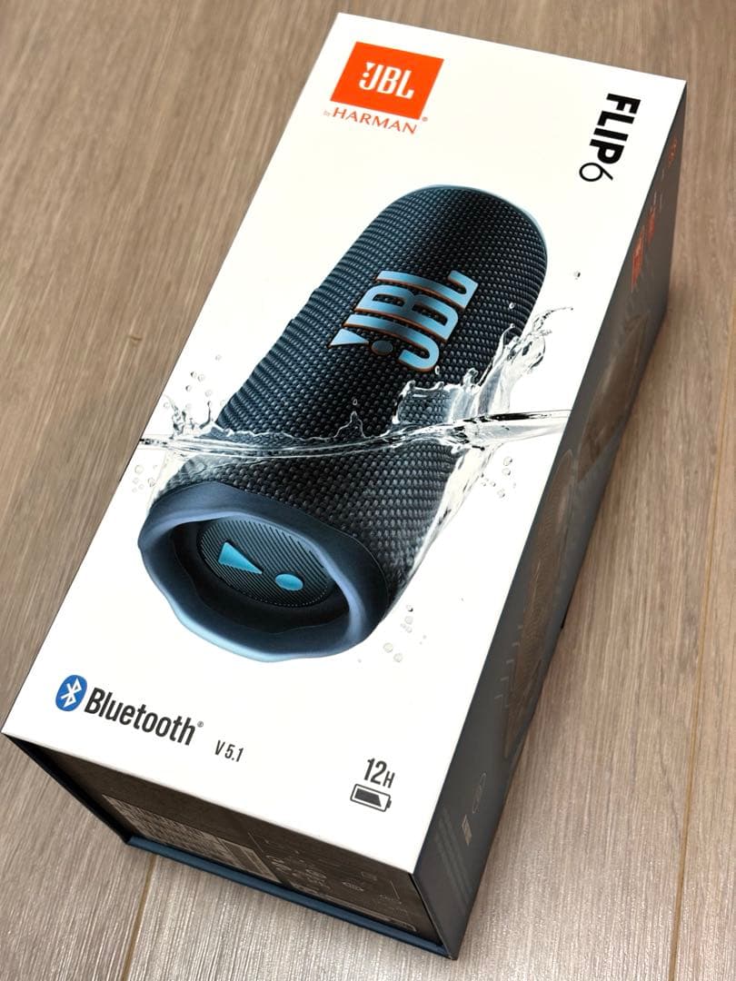 【新品】JBL FLIP6 スピーカー ブルー JBLFLIP6BLU