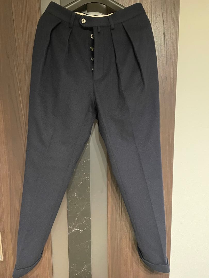 パンツ NEAT super100's wool tapered