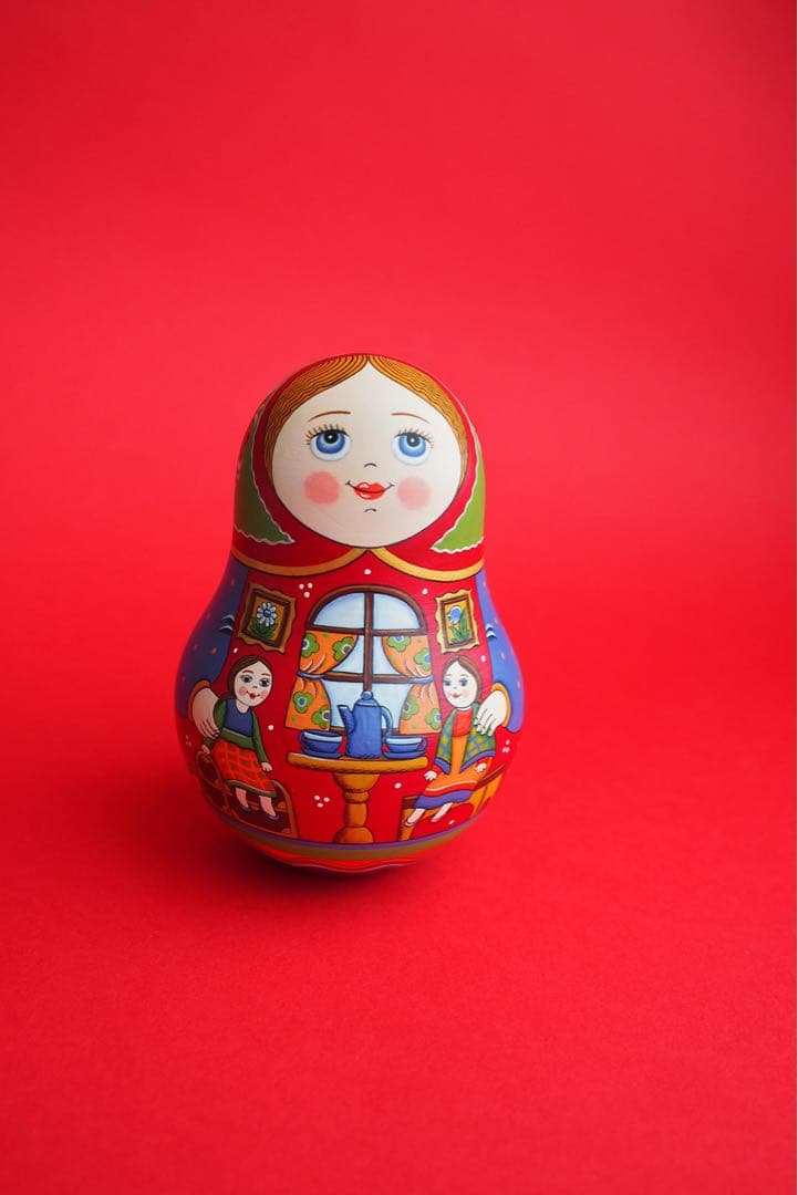 【zoy】起き上がりこぼし『ドチキ・マテリ』&起き上がりこぼし『牡丹と猫』