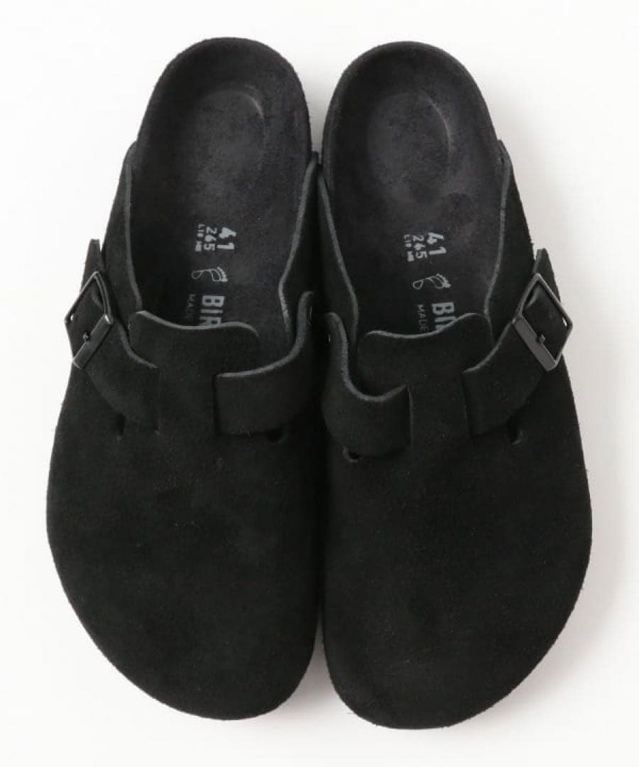 BIRKENSTOCK Boston Black 43サイズ