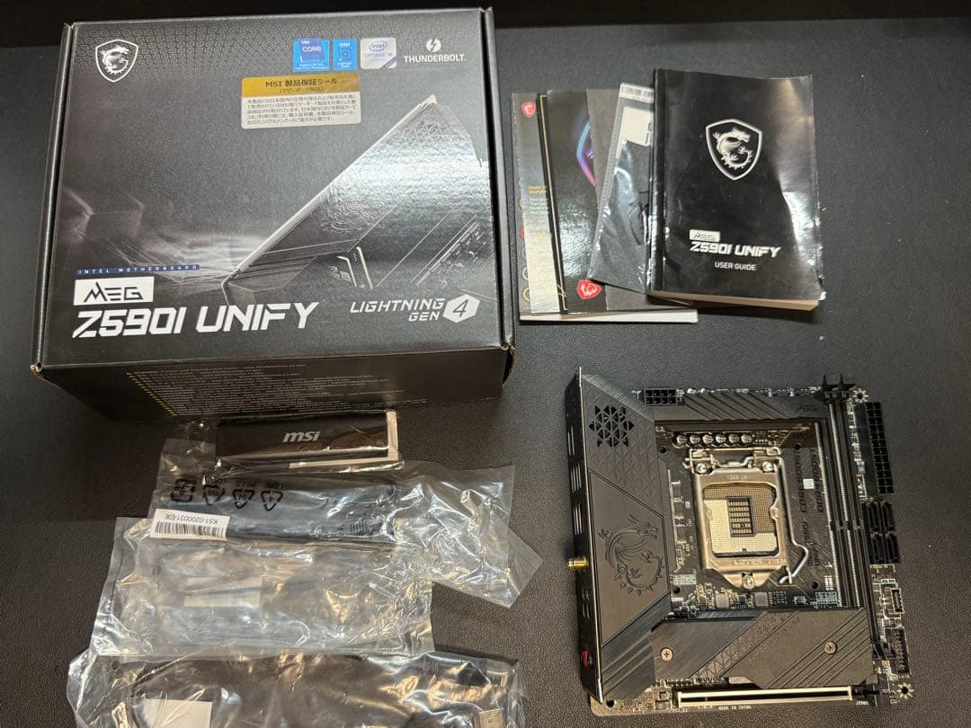 MSI Z590I UNIFY mini-itx マザーボード