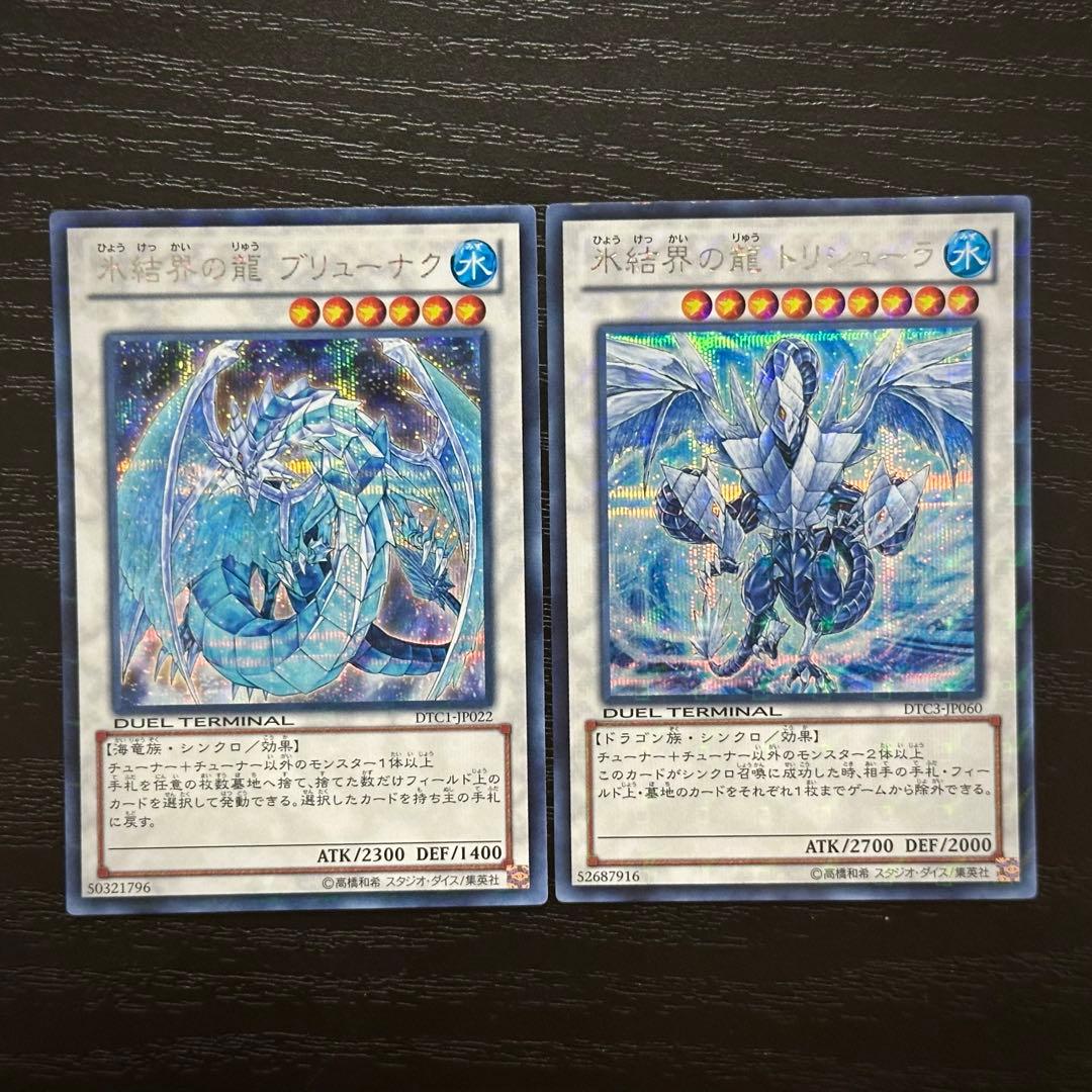 遊戯王 トリシューラ ブリューナク シークレット DTC セット