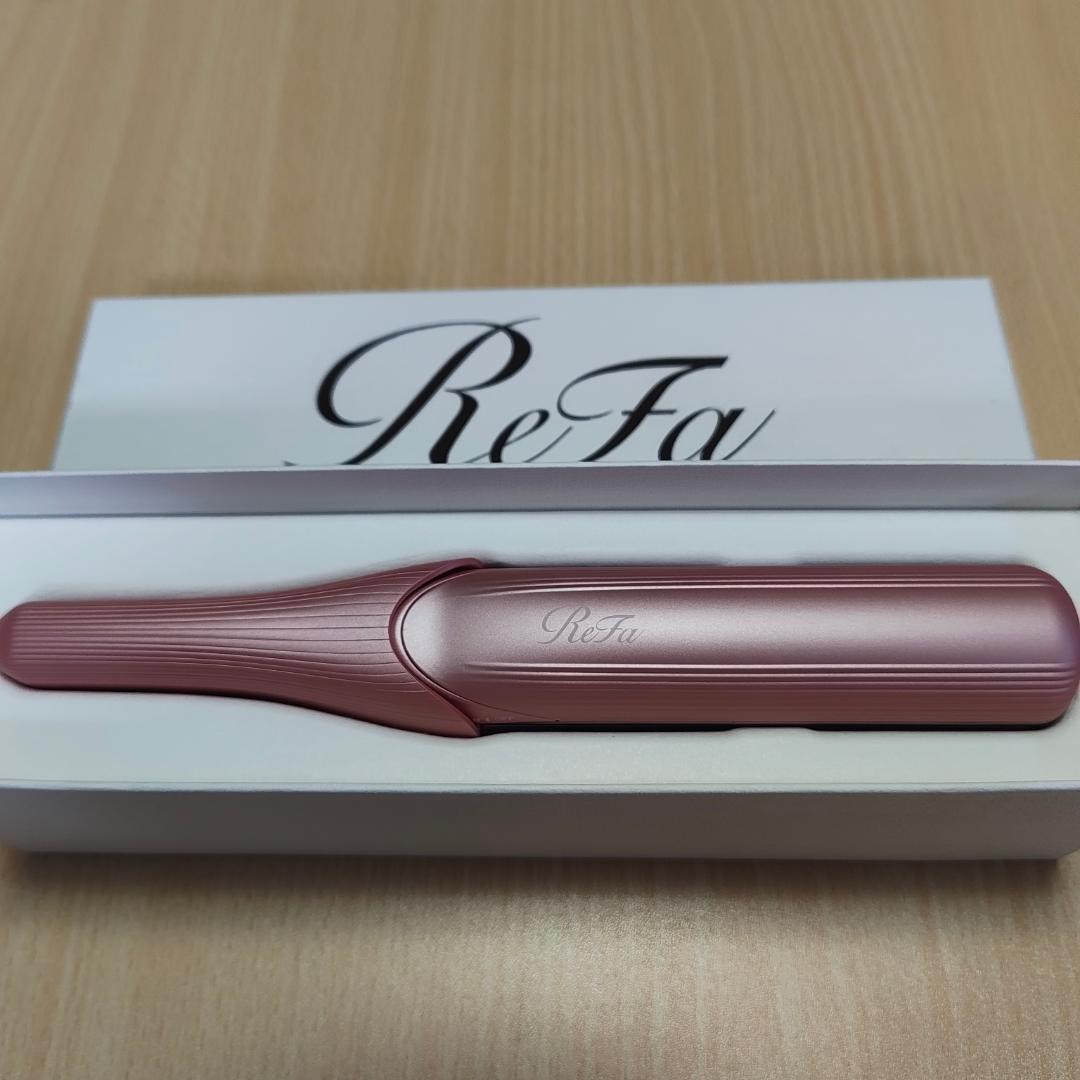 新品未使用 リファ フィンガーアイロン ST6 シルキーピンク