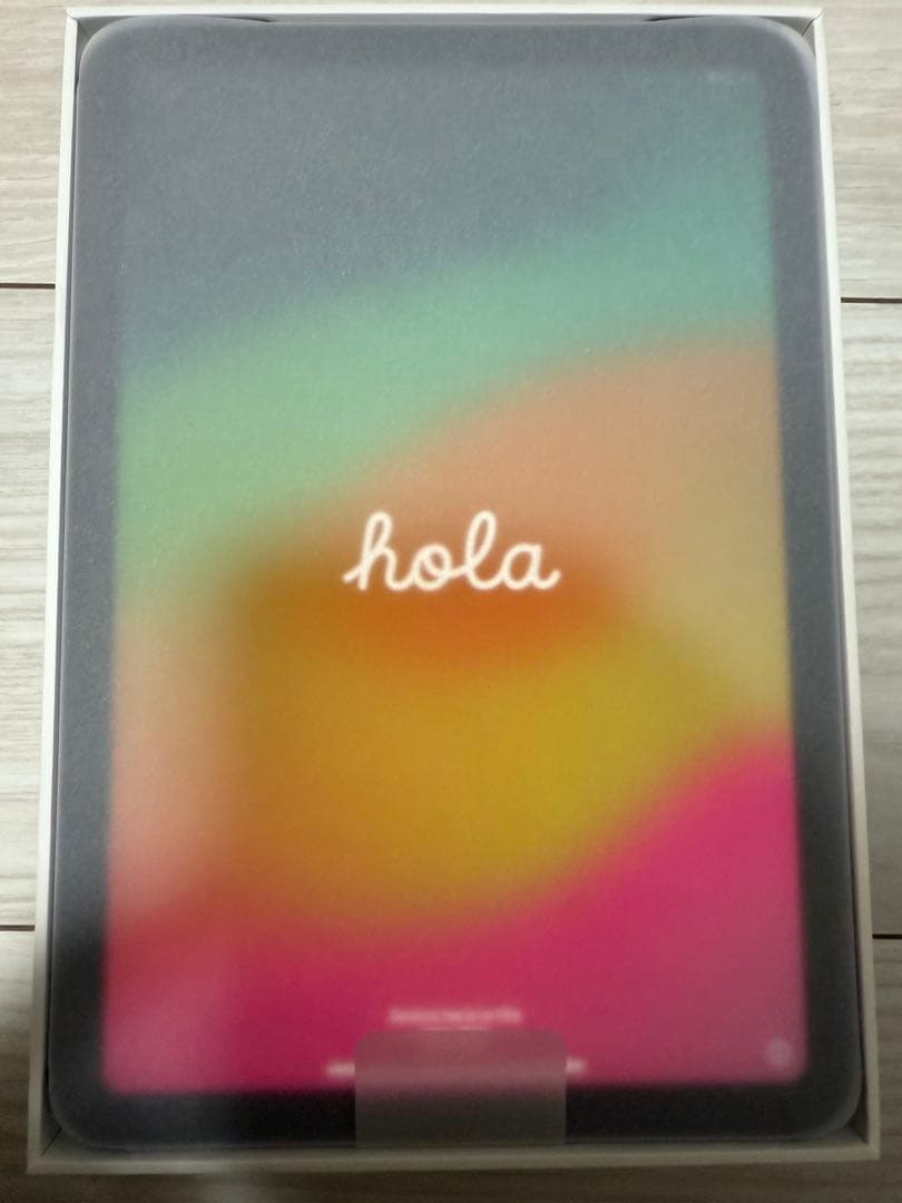 新品iPad mini6 256 セルラー パープルWi-Fi