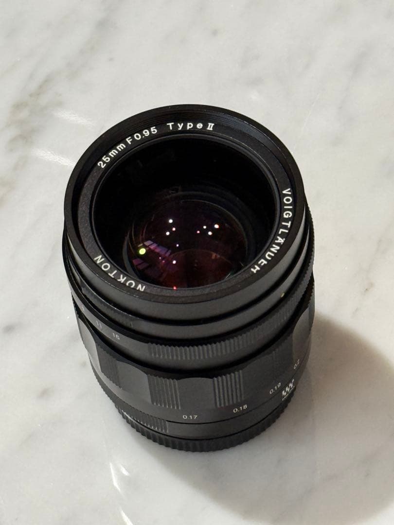 フォクトレンダー NOKTON 25mm F0.95 II 美品 BMPCC