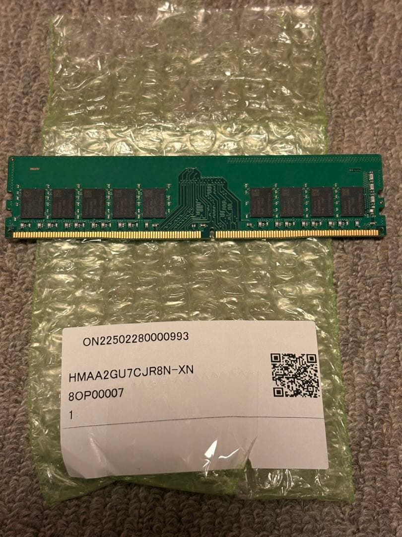 パ*郎様 SK hynix 16GB DDR4 メモリ HMAA2GU7CJR8