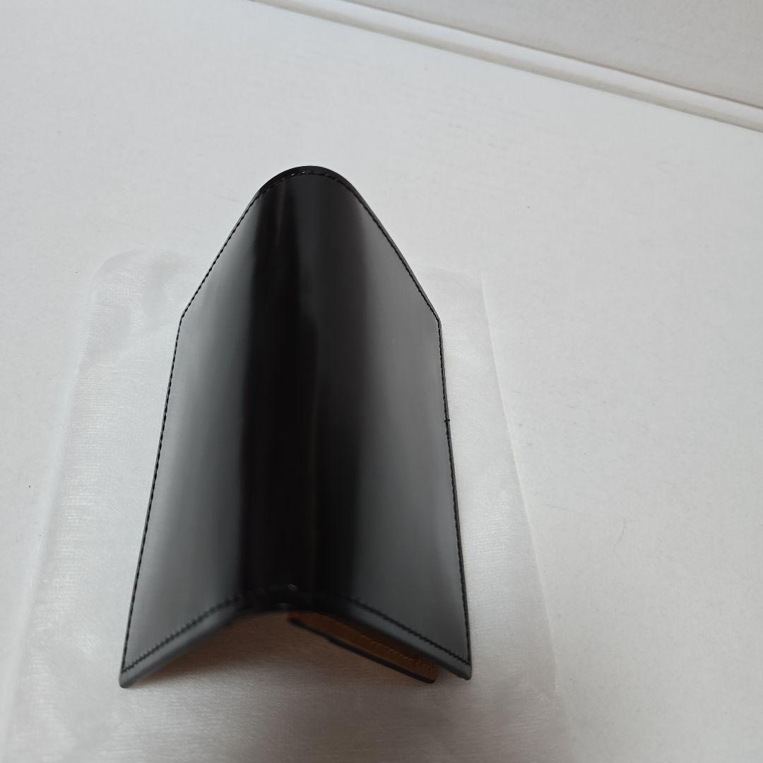 Hushtugハッシュタグ　コードバンカードケース 　ブラック