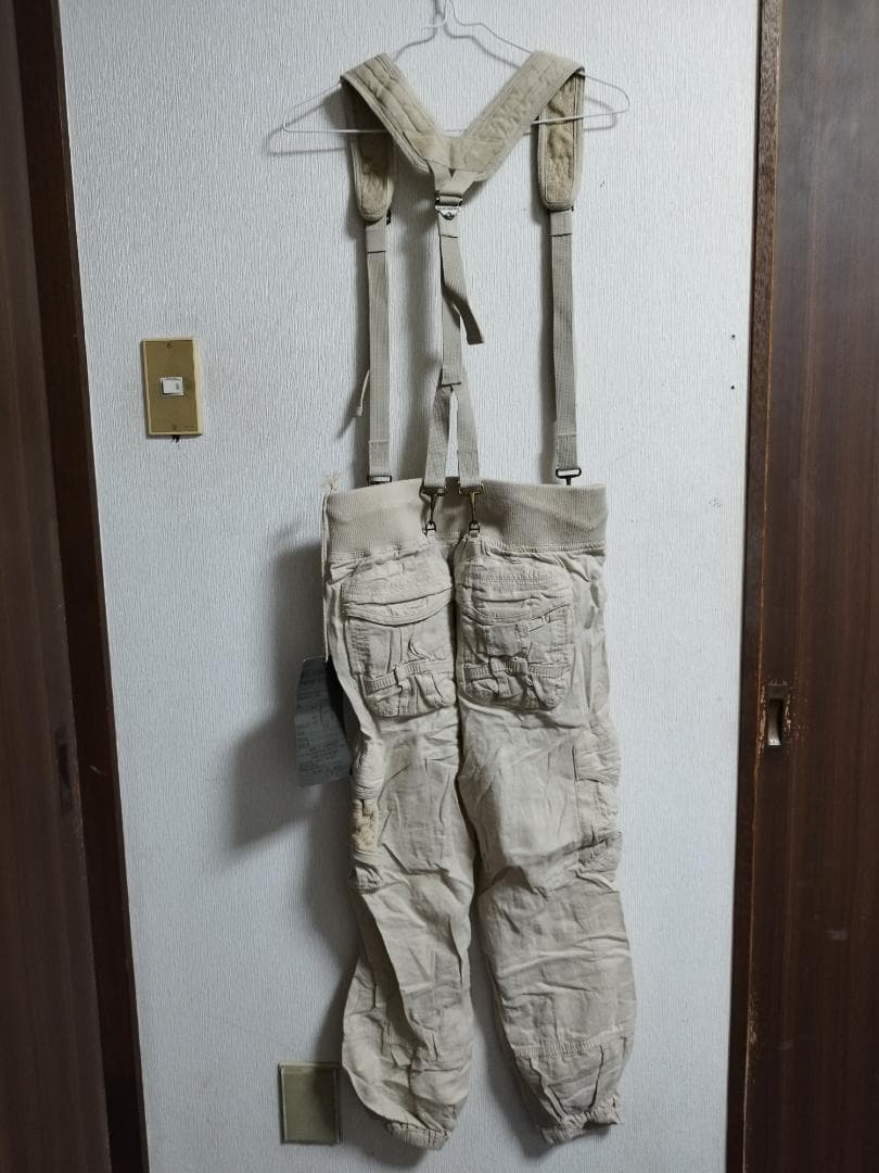【新品】goa サスペンダー付きパラシュートカーゴパンツ③