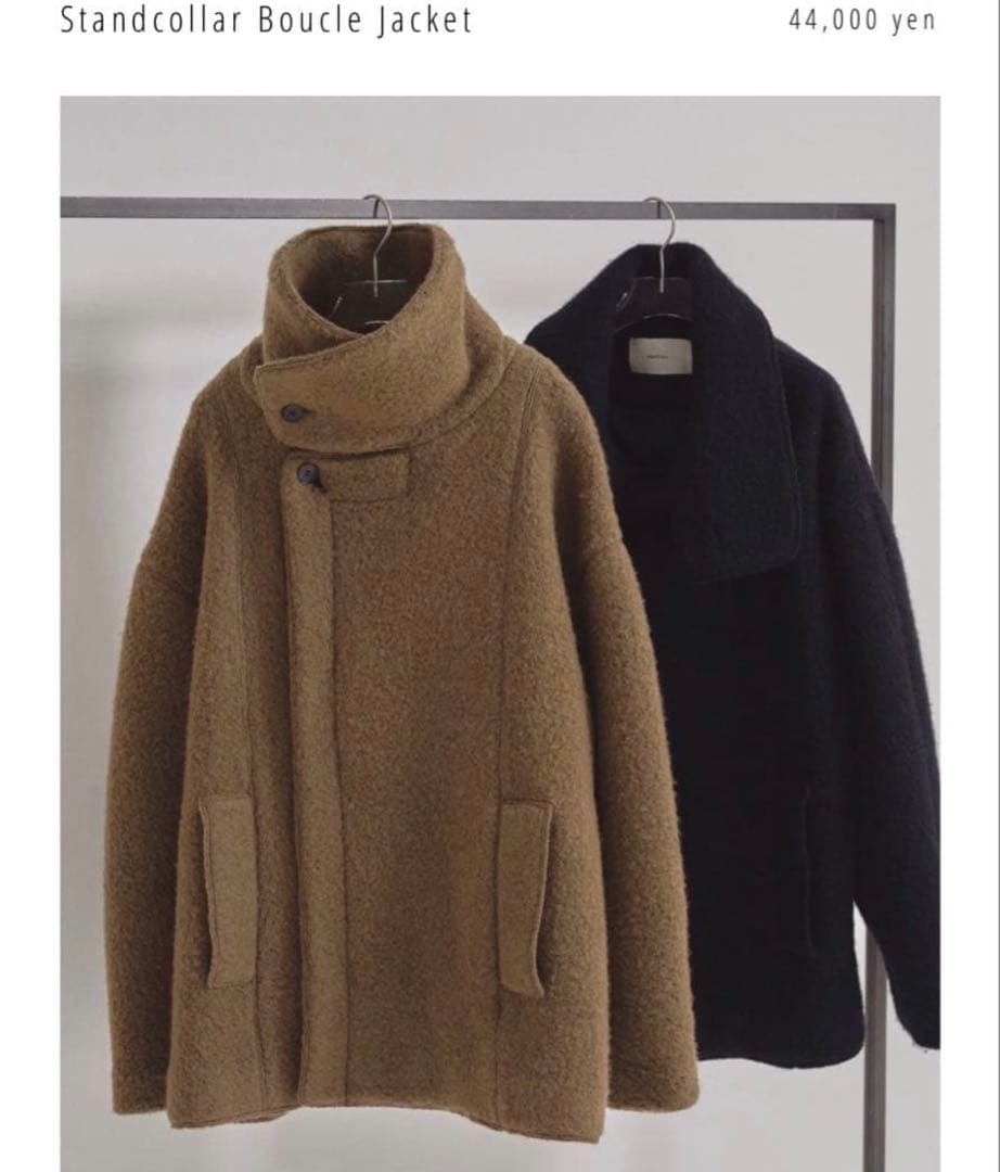 ジャケット・アウター todayful Standcollar Boucle Jacket 36