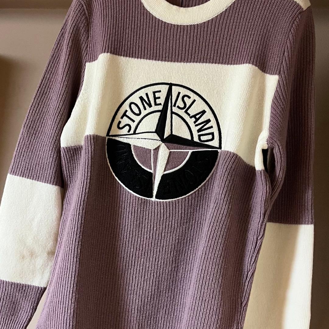 トップス STONE  BIG LOGO SWEATER