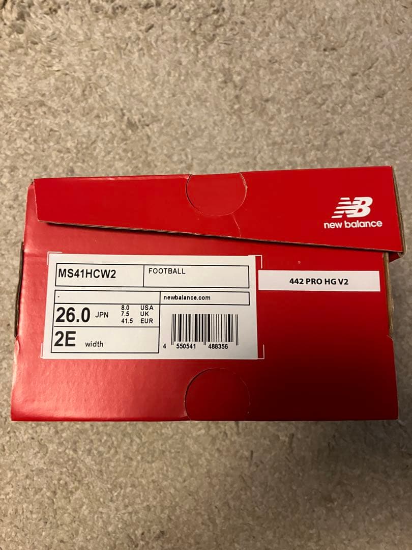 新品未使用 ニューバランス サッカースパイク 26cm