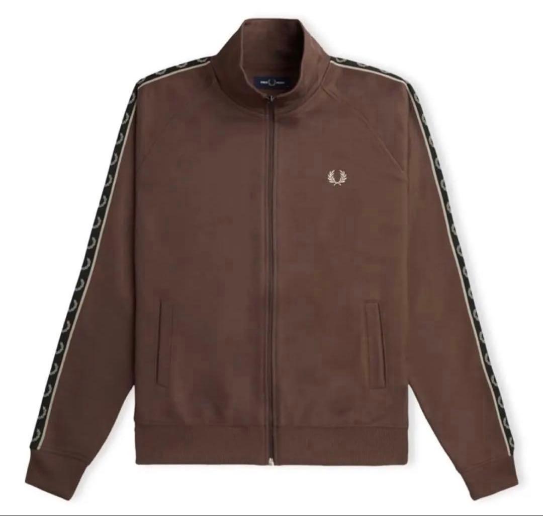 FREDPERRフレッドペリートラックジャケット ブラウン