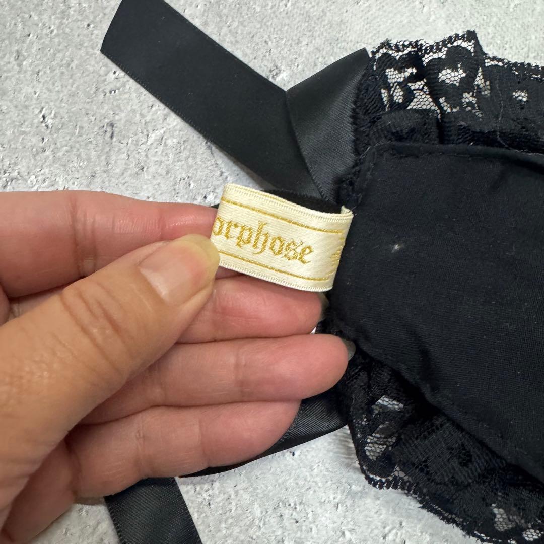 【試着のみ】　総レースフリルヘッドドレス　メタモルフォーゼタンドゥフィーユ