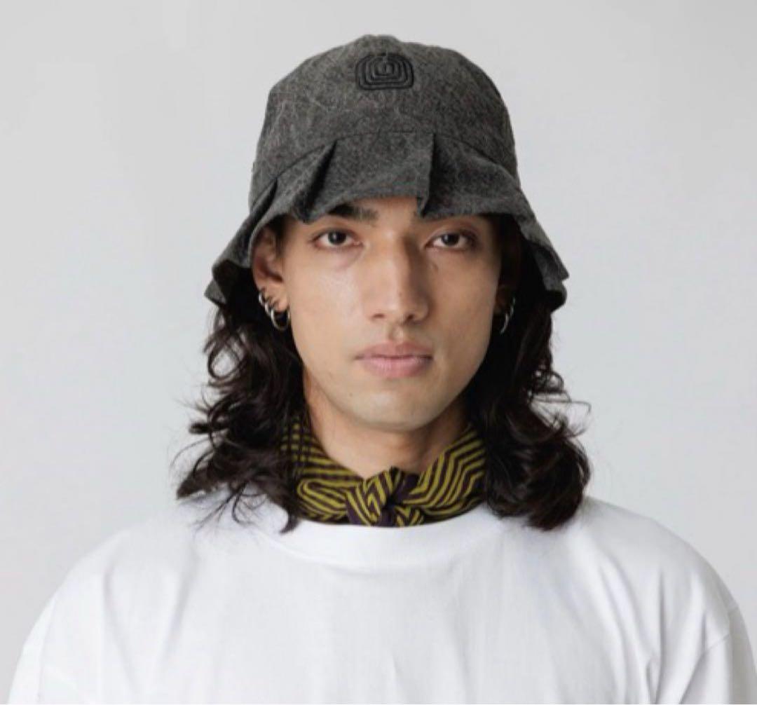 帽子 25SS Sasquatchfabrix TUCK BLIM HAT BLACK