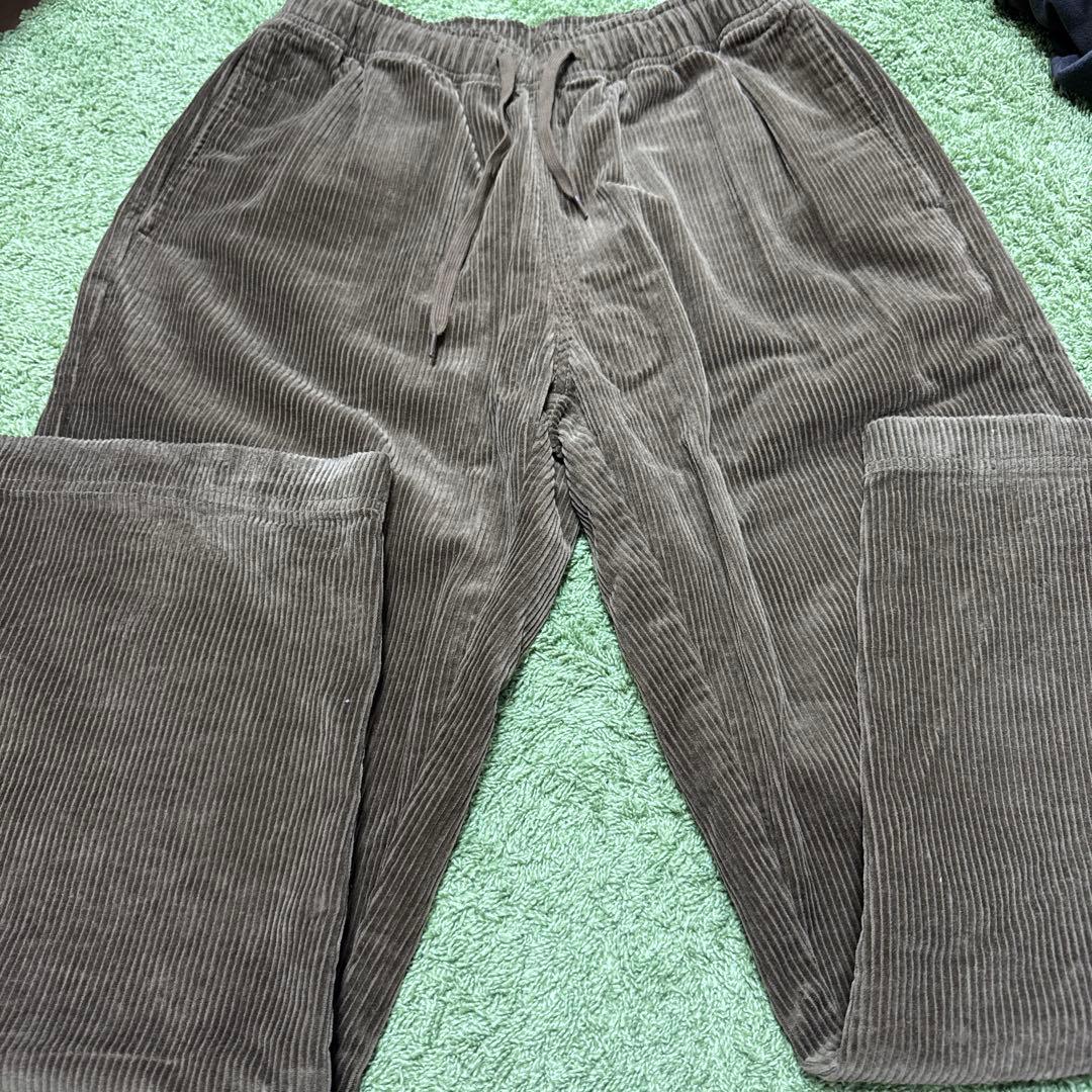 Supreme コーデュロイ イージーパンツ ブラウン