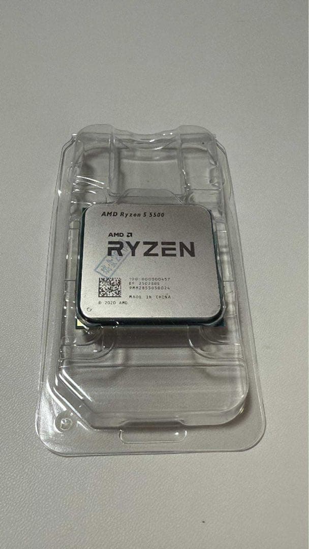 AMD Ryzen 5 5500 CPU 本体　未開封未使用