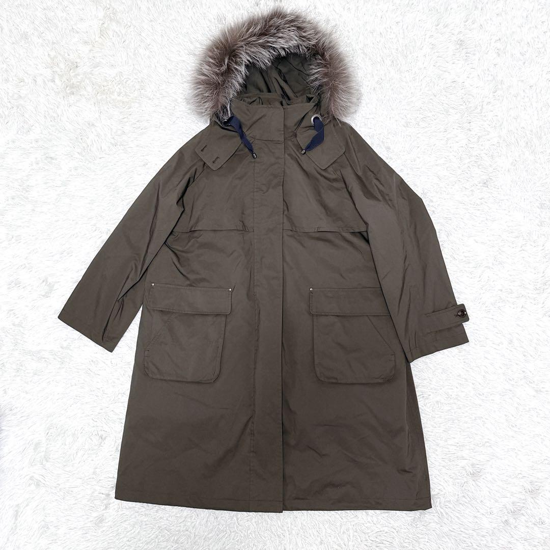 ✨美品✨DAMA collection ダウンライナー付 撥水モッズコート 3L