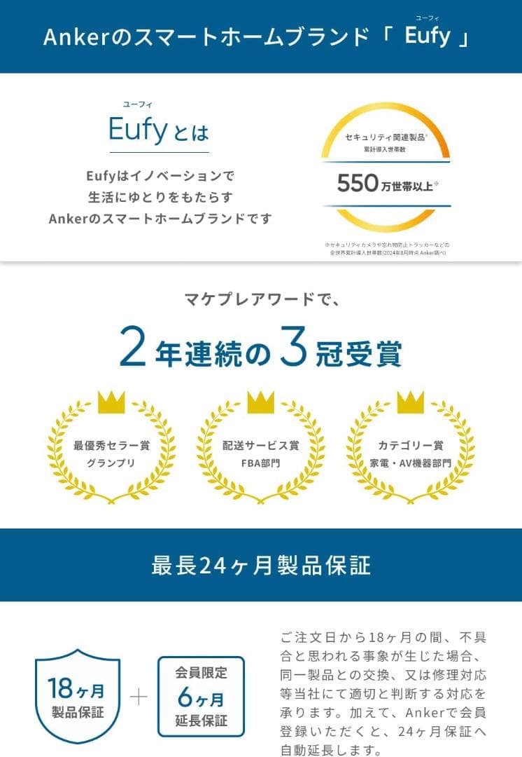 【新品未使用】Anker Eufy SoloCam S340（屋外カメラ）