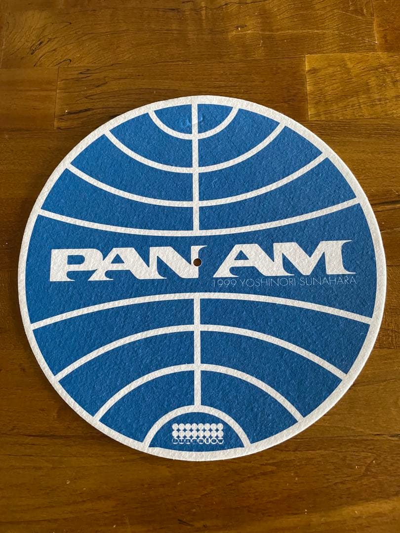 スリップマット　パンナム航空　砂原良徳　中古