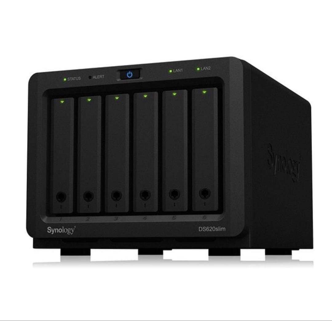 ２台／6ベイNAS／デュアルコア／2DS620slim／DiskStation