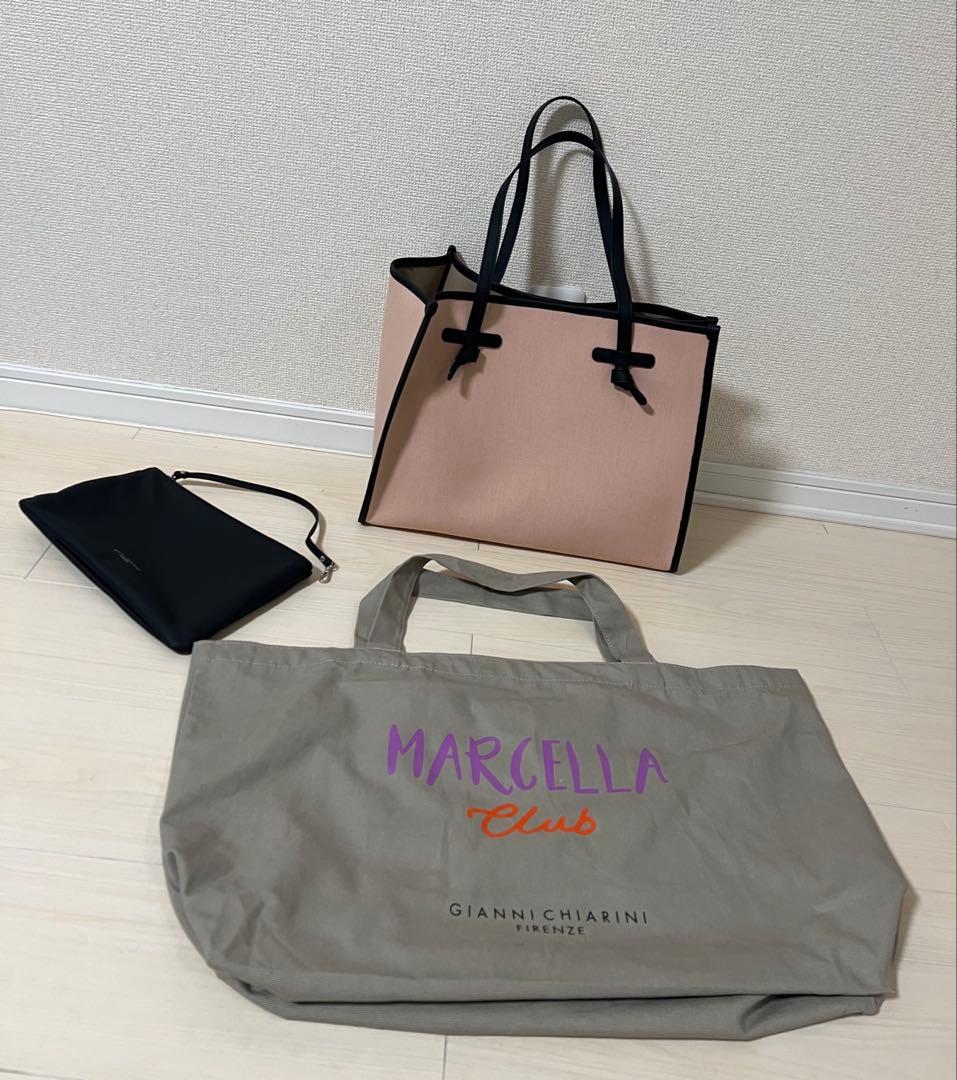 GIANNI CHIARINI トートバッグ ピンク　値下げました！