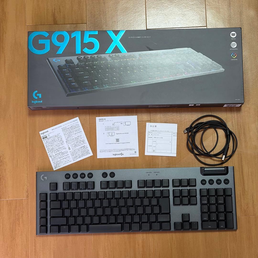 Logicool G ゲーミングキーボードG915X-TCBK