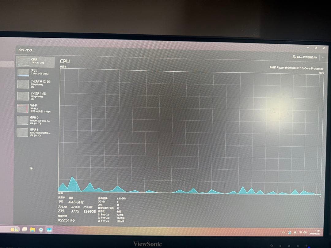 ryzen9 9950x3d RTX5080 黒 ゲーミング ハイエンド