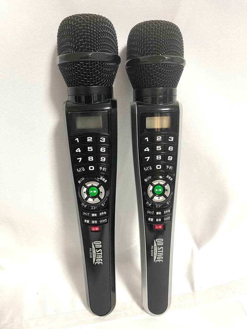 ON STAGE PK-905W パーソナルカラオケ オンステージ マイク２本
