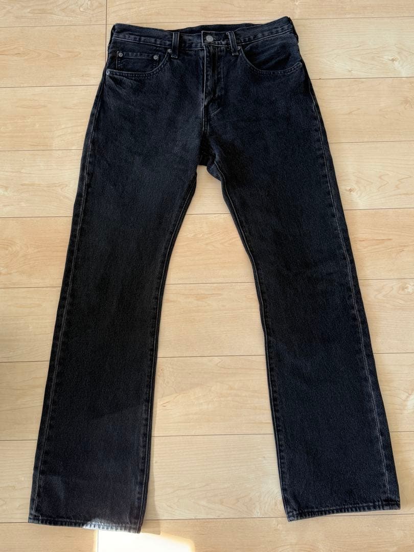 levi's 517 ブーツカット ジーンズ ブラック W31 L32