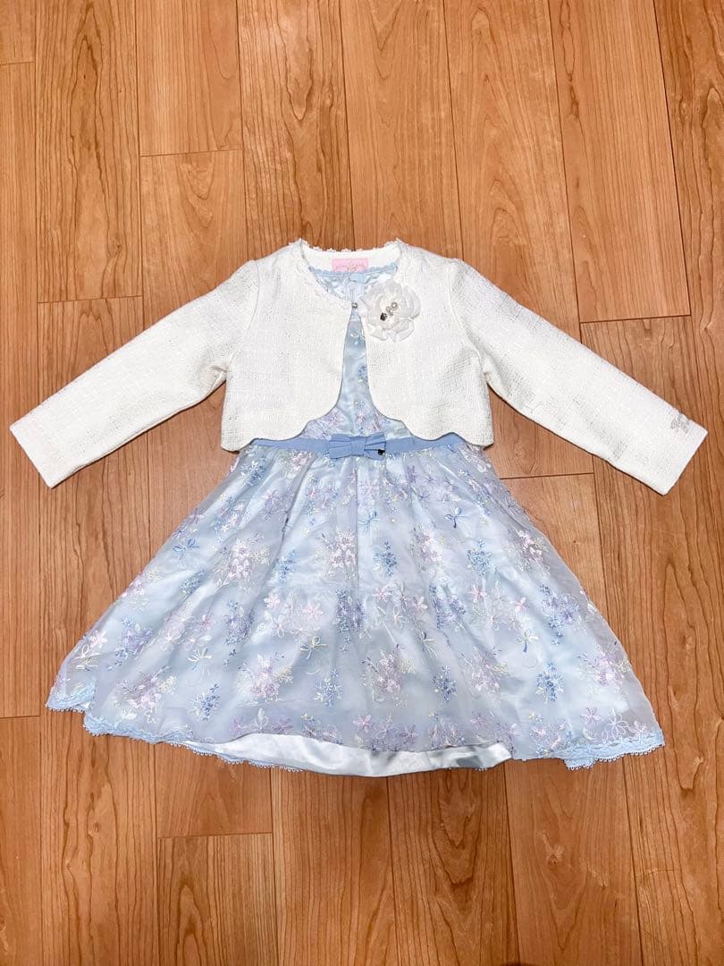 メゾピアノ　ワンピース　ジャケット　mezzo piano