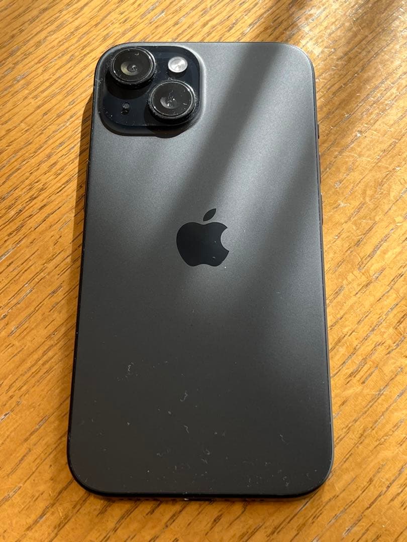 極美品 iPhone15 256GB ブラック