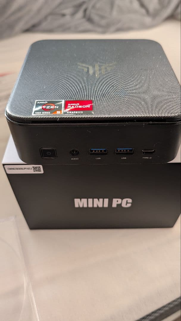 NiPoGi Mini PC AMD Ryzen5 7430U ベアボーンキット